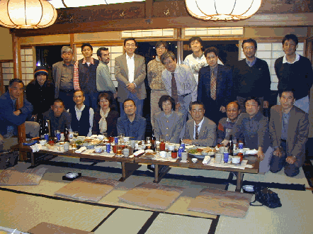 The 33rd anniversary reception at Ganko(kiyamachi nijyo).