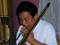 Furuno on trombone