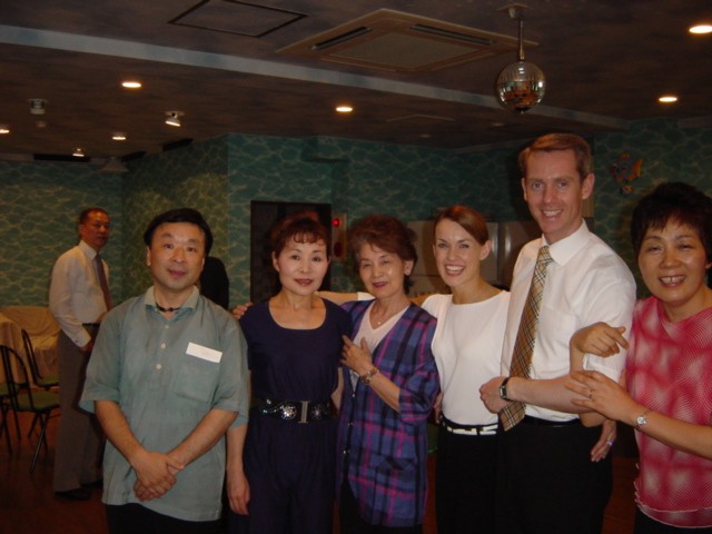 With Mr. Timothy Howson and Ms. Joanne Bolton after the lecture.